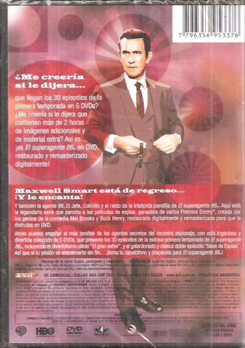 El Super Agente 86 Temporada 1 Disco 3 Dvd Original Sellado 1
