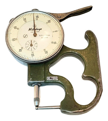 Medidor De Espesores Mitutoyo Analogico Japón 2046 7360 0