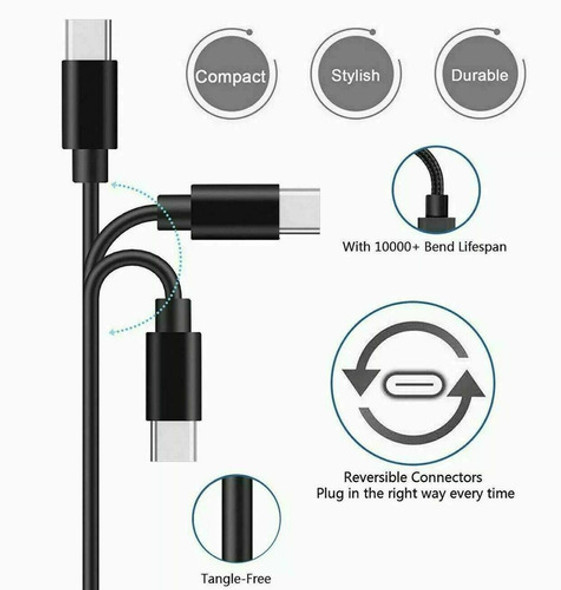 Cable Cargador Usb C Para Auriculares Inalambricos 1