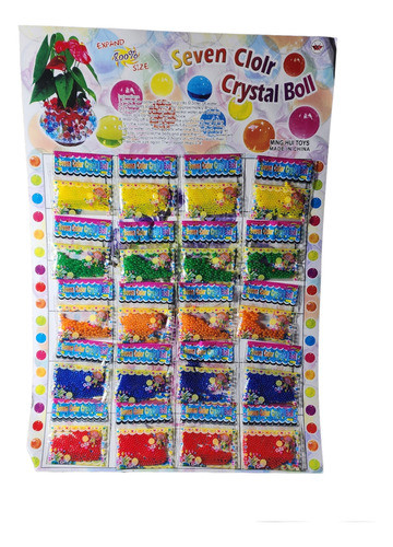 40 Sobres Orbeez Gel Crecen En Agua Souvenir 0