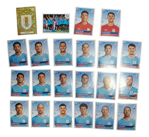 Seleccion De Uruguay  Completa Copa America Usa 2024 Panini 0