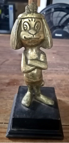 Charona Petit Bronce Macizo 22 Cms Altura 1