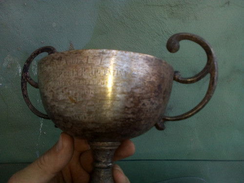 Antigua Copa Trofeo A.a. De L.t. - Xix Camp.doble Cab. 1947 1