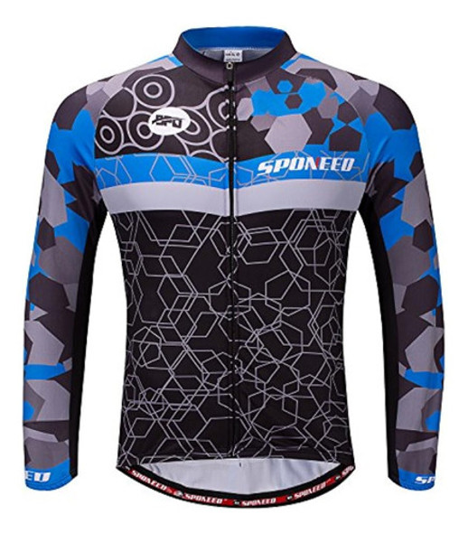 Sponeed Para Hombre Camisas De Bicicleta De Manga Larga Cami 0 Sponeed Para Hombre Camisas De Bicicleta De Manga Larga Cami 0