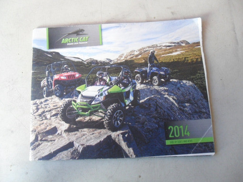 Folleto Arctic Cat 2014 Cuatriciclo 2014 Catalogo Original 0