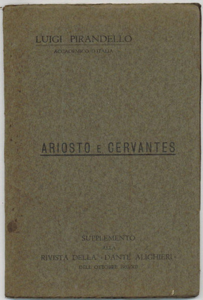 1933 Luigi Pirandello En Uruguay Conferencia En Teatro Solis 0