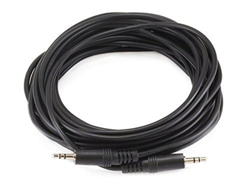 3.5mm Stereo Plug Plug M M Cable Black 25 Feet Cne598345 H 0
