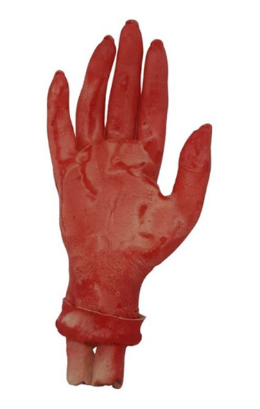 Mano Con Sangre Terror Para Decoración Halloween X1 1