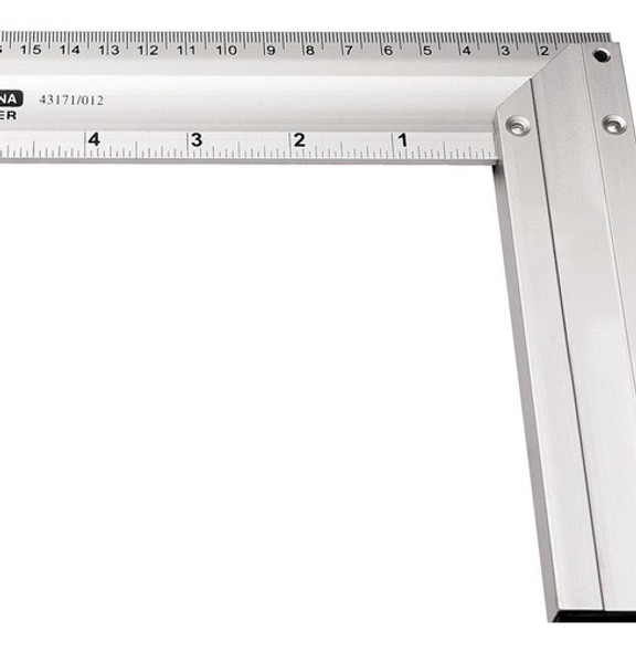 Esquadro De Alumínio 12  Tramontina 1 Esquadro De Alumínio 12  Tramontina 1
