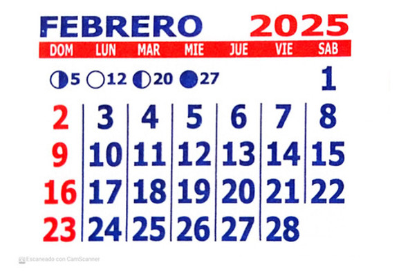 Almanaque Calendario Mignon Mensual Año 2022 X 50 Almanaques 0