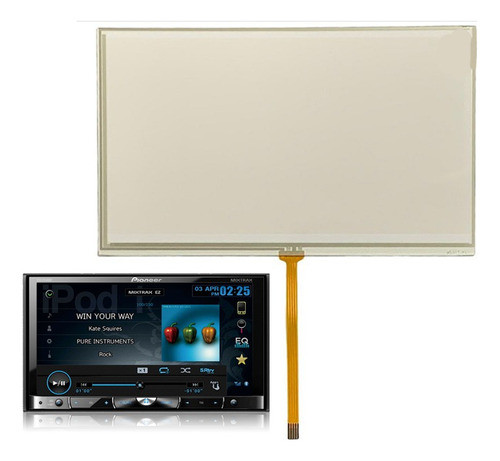 Tela Toque Touch Screen Multimidia Nova Pioneer Avh-p8480bt 0