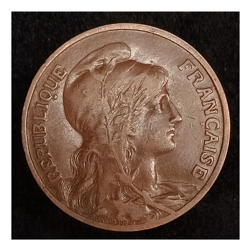 Francia 10 Centimes 1907 Excelente Km 843 0