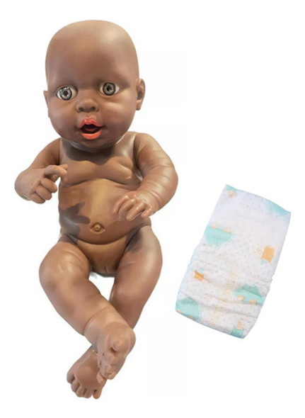 Bebé De Juguete Moreno Para Niños 1