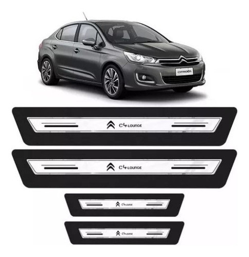 Cubre Zócalo Protector Citroen C4 Lounge Plata 0