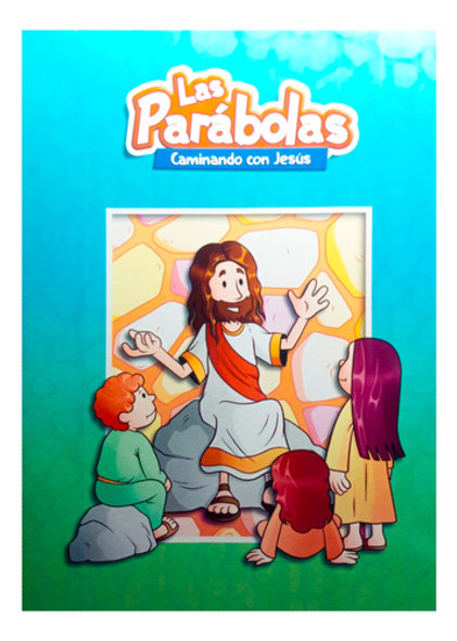 Revista Para Niños Colorea Las Parábolas Caminando Con Jesús 0