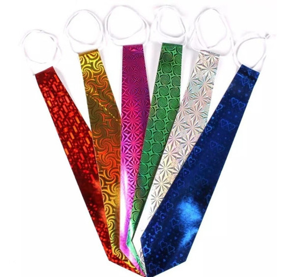 50 Gravatas Holográfica Festa Casamento Balada 1