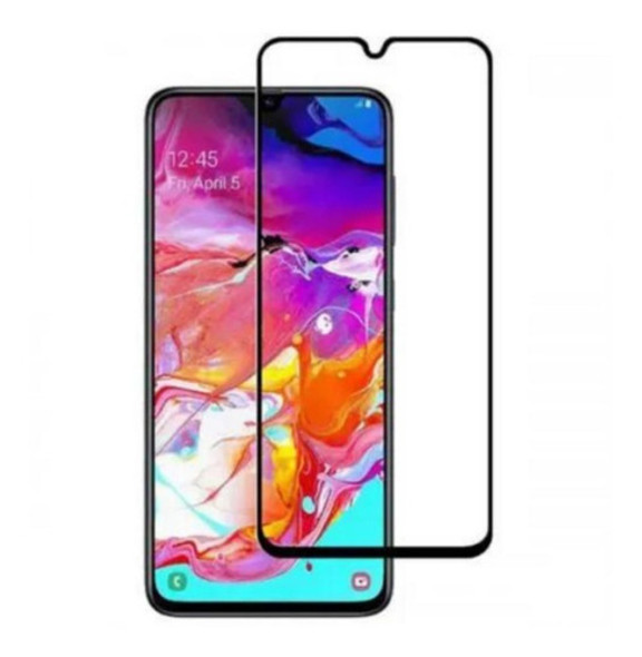 Vidrio Templado P/ Samsung S20 Ultra Protector Bordes Negros 1