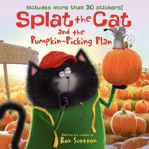 Book : Splat The Cat And The Pumpkin-picking Plan Includes. 0