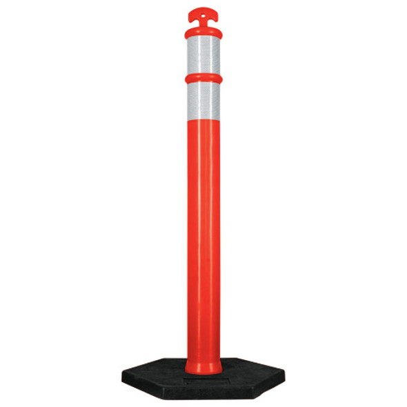 Poste Delimitador Base Hexag C/reflect 115cm Truper - Ynter 0