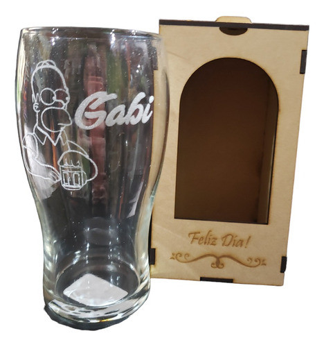 Pinta Cerveza O Fernet +caja Grabada *regalo Dia Del Padre* 0