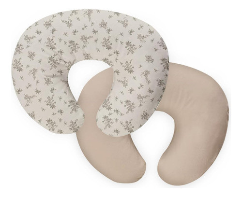 Funda Almohada Lactancia Poliester Capullos De Rosas Y Vides 0