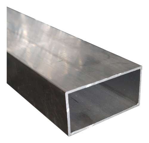 Tubo Rectangular Aluminio Natural Regla 60x30x1,5mm 6mts 0