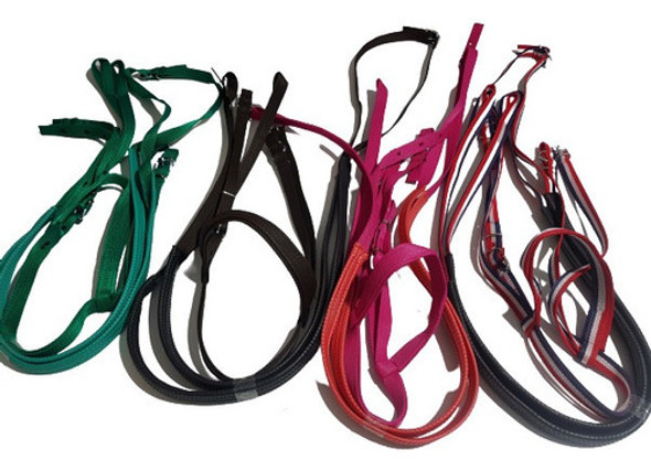 Cabezada Y Riendas De Nylon Carrera Caballos Talab Virtual 0