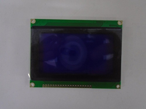 Display Lcd 128 X 64 C/ Back Azul  Agm-12864a-815 1