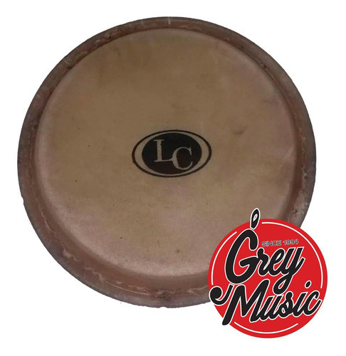 Parche Para Bongo 8.5 Latin Custom Lc-8.5 - Grey Music 0