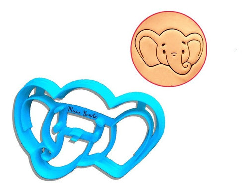 Elefantito Bebe Molde Cortante Masa Cookie Galleta Animalito 0