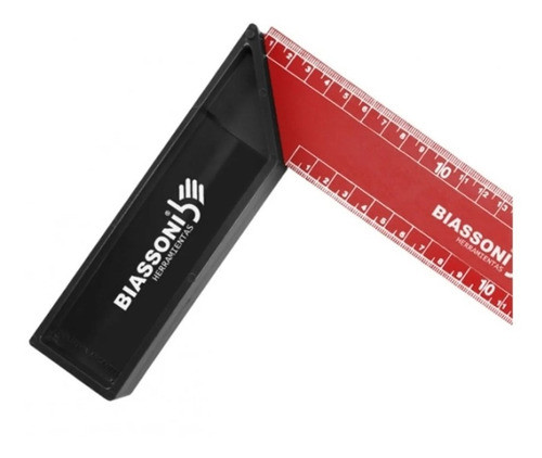 Escuadra Carpintero Milimetrada Biassoni 992940 200mm 1