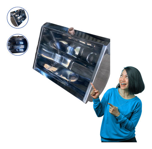 Mictório 50cm Individual Em Aço Inox 304 1