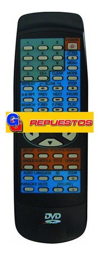 Control Remoto Dvd Admiral 3  2759 0