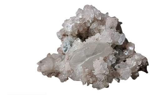 Prehnita, Fluorapofilita, Cuarzo, Calcita - Ixtlan Minerales 0