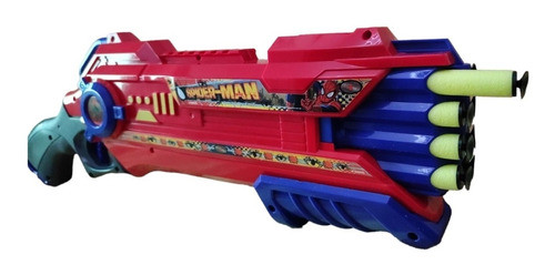 Pistola Dual Dardos Spiderman Ultima Generacion 0