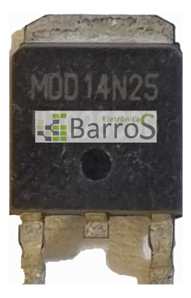 Transistor Mdd14n25 - 14n25 - To252 - Original 0