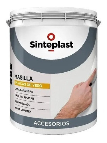 Masiilla Placas De Yeso Durlock Sinteplast 6kg 0