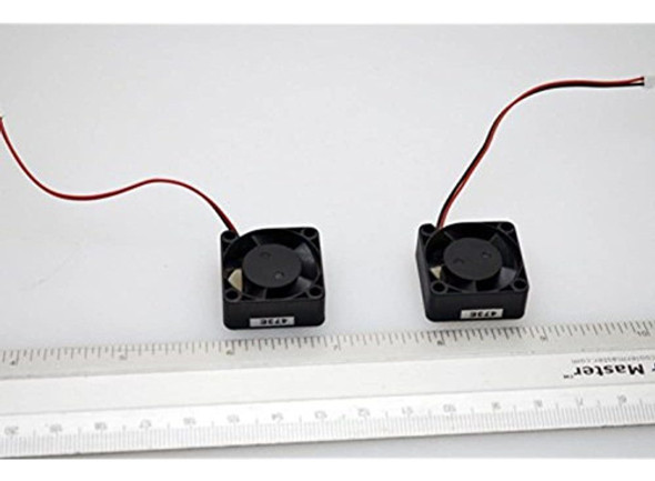 2x Gdt Mini Cooler 12v 2pin 2510 25x25x10mm Dc Ventilador De 0