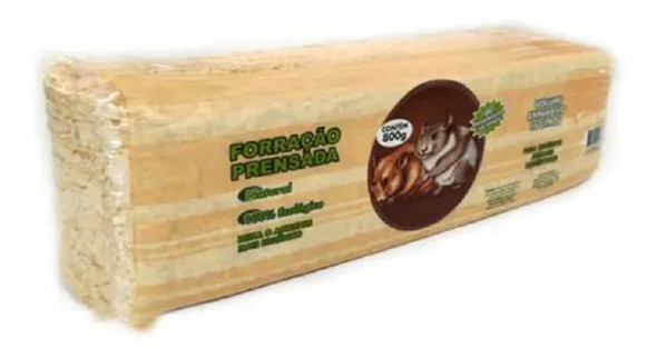 Serragem Prensada Para Hamster Coelho Pássaro Pet  Natural 1 Serragem Prensada Para Hamster Coelho Pássaro Pet  Natural 1