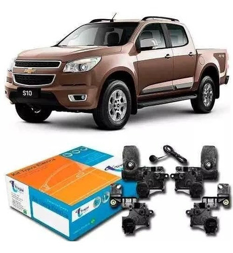 Trava Eletrica Tragial Nova S10 2012 A 2018 4p (mod.gms4) 0