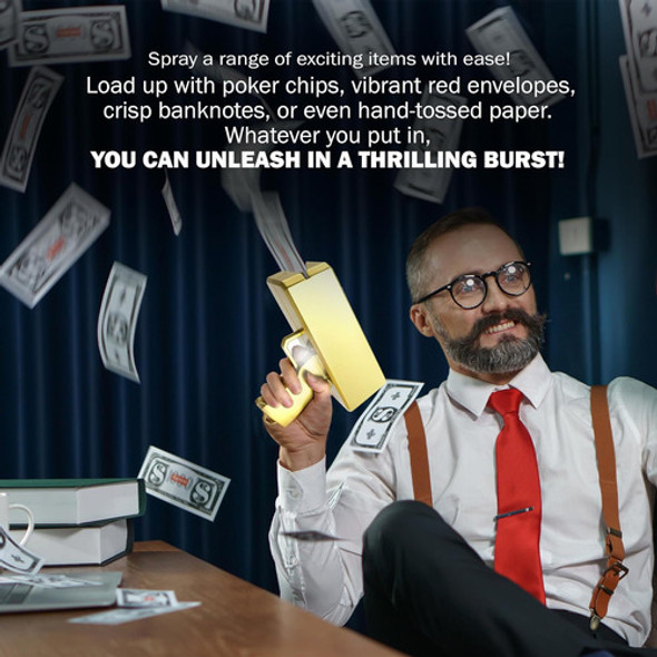 Juguete Con Billetes De 100 Dólares, Efecto De Lluvia De Din 1