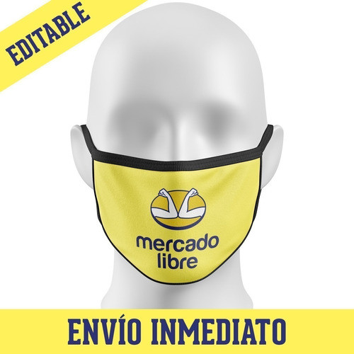 Plantilla Mostrario Mockup Barbijo Tapabocas Editable Mod 8 0