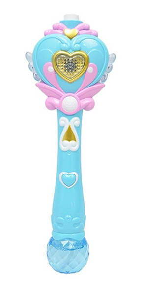 Burbujero Pompero Varita Magica Con Luces Para Niñas 0