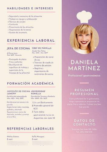 Cv Curriculum Vitae Personalizado 0