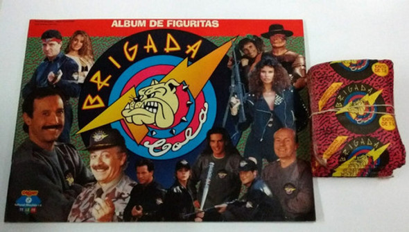 Album De Figuritas Brigada Cola + 50 Sobres Cerrados 1993 0