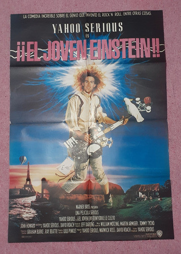 Young Einstein ( El Joven Einstein ) Poster Afiche Orig Cine 0