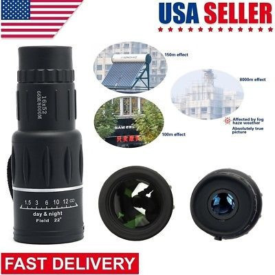 Día De Visión Nocturna 16x52 Zoom Lente Huracán Supervivenci 1