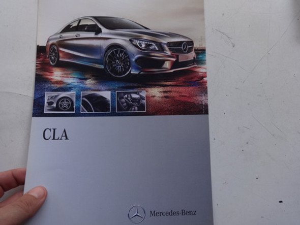 Folleto Publicitario Mercedes Benz Cla 2013 200 250 Antiguo 0