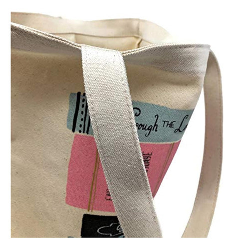 Tote Kate Spade New York Canvas Book Tote Con Bolsillo Inter 1