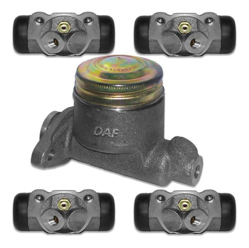 Kit Bomba De Freno + 4 Cilindros Ford F-350 70/91 0